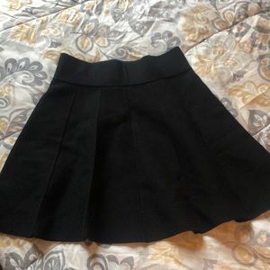 Club Monaco Pleated Black Mini